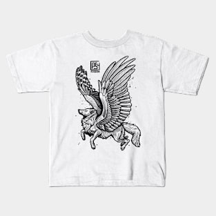 Winged Wolf Kids T-Shirt